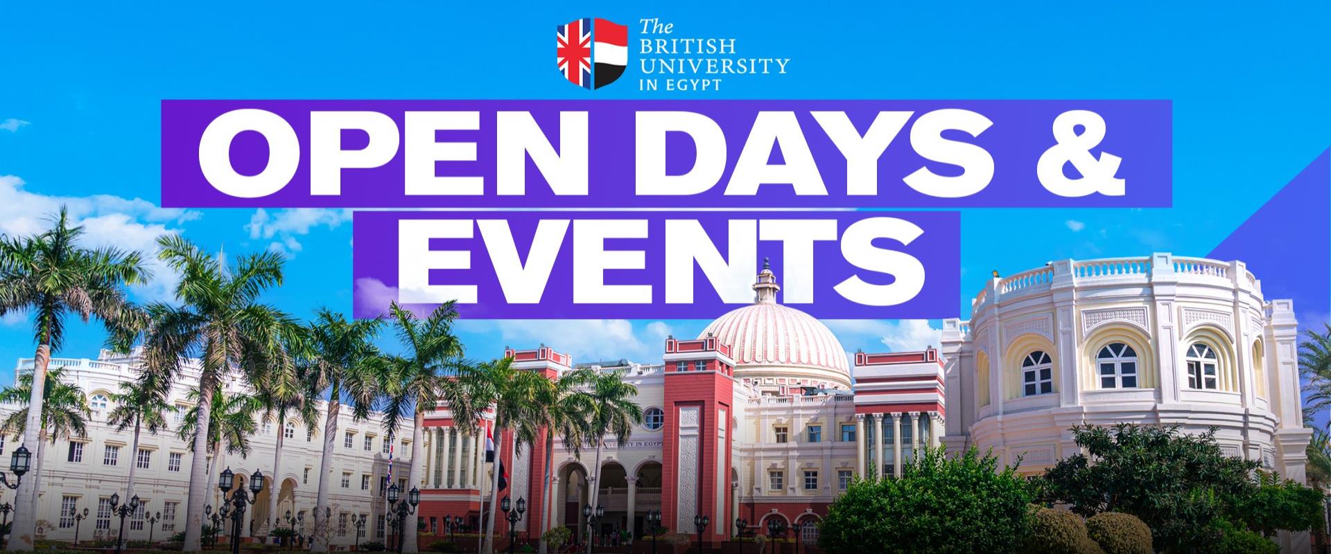 Open Days and Events